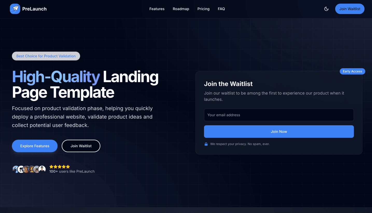 Waitlist Feature - PreLaunch Documentation