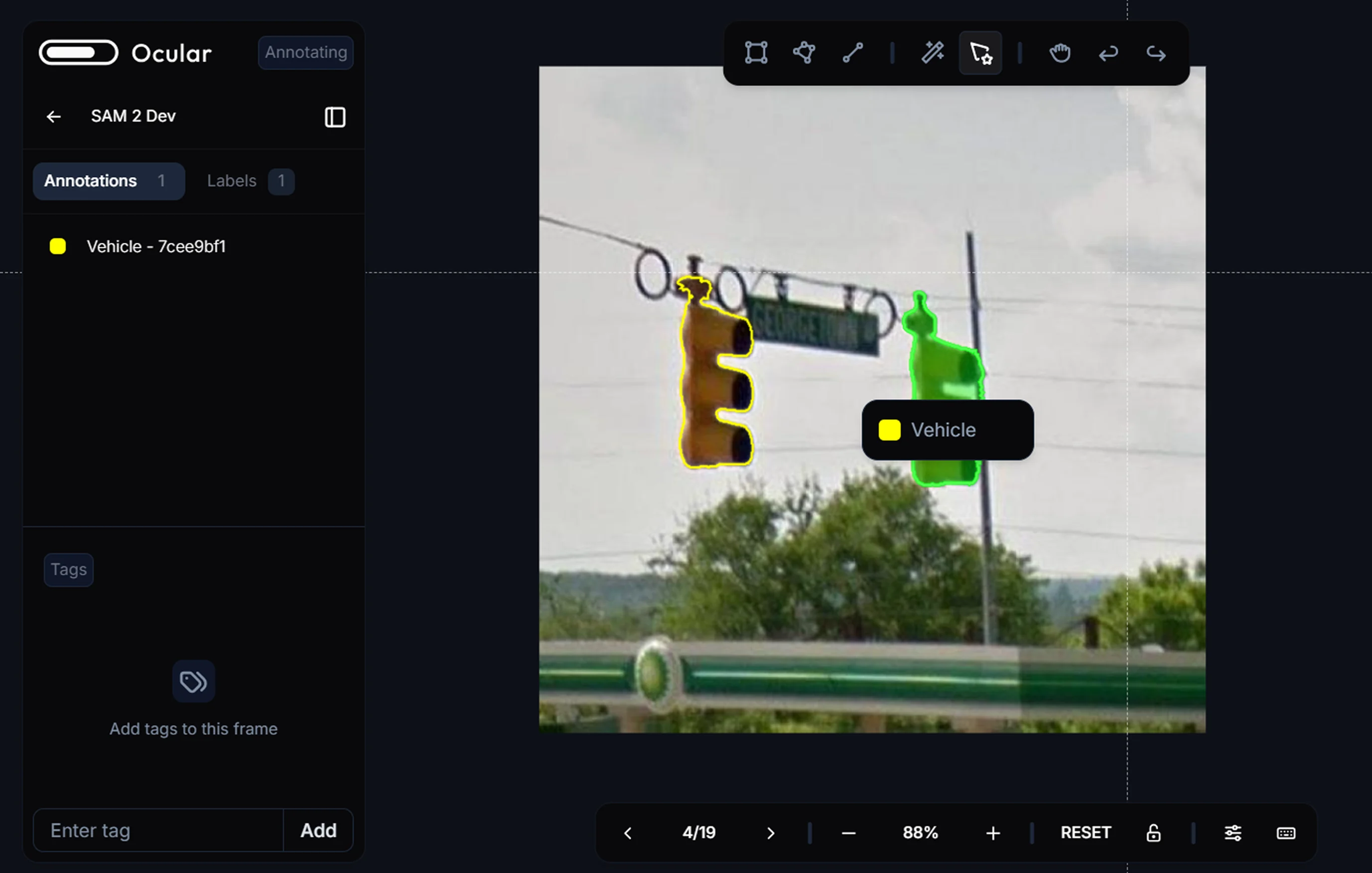 The old canvas annotation system