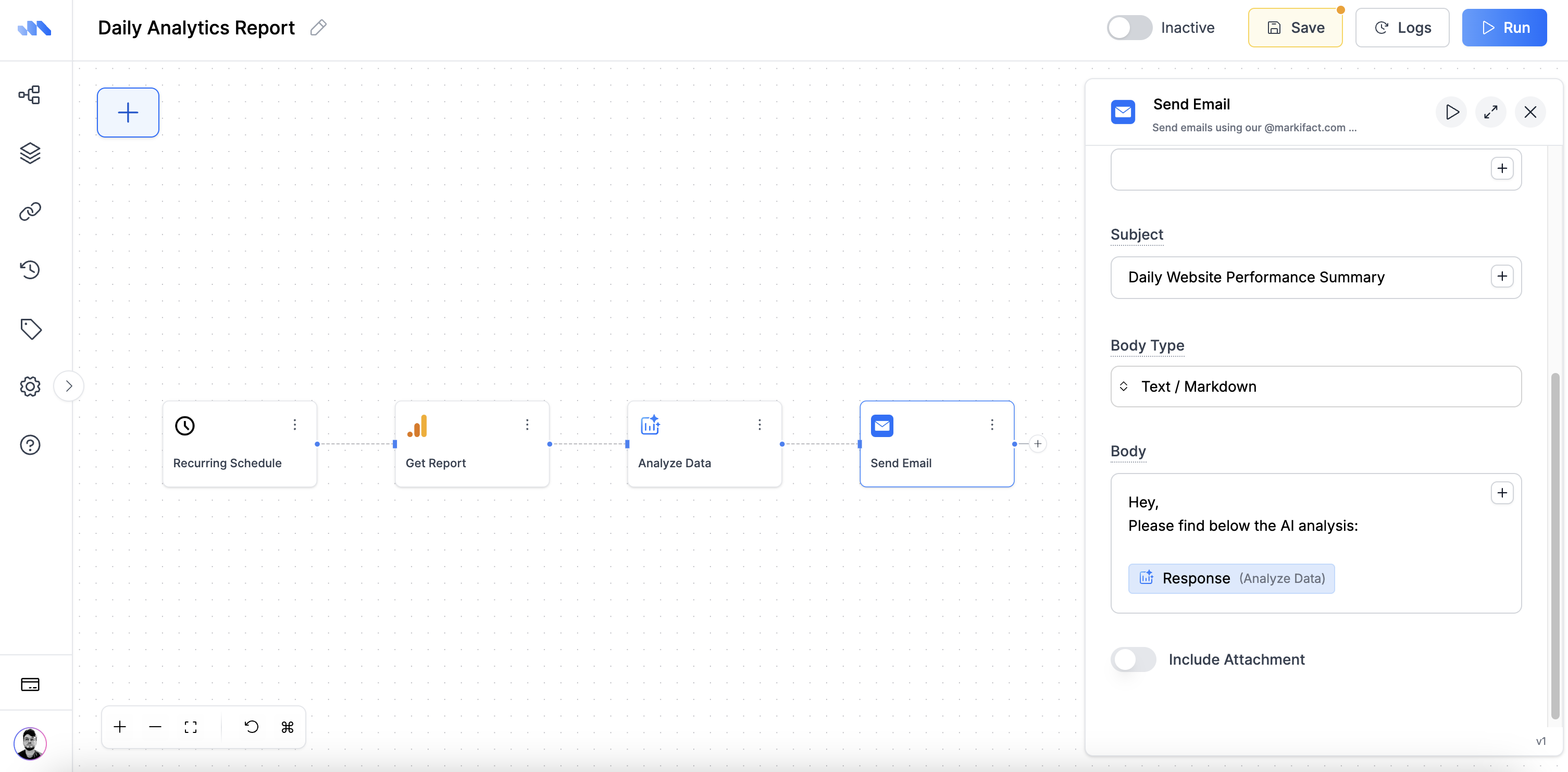 Email node