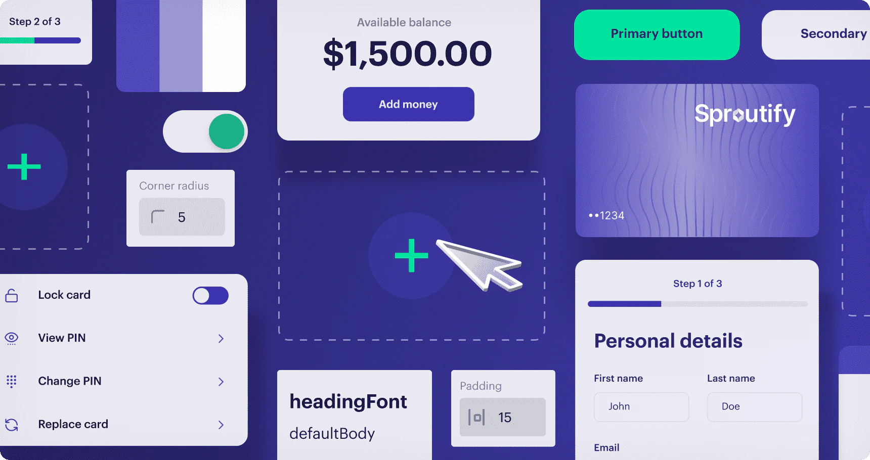 UX Toolkit transactions component