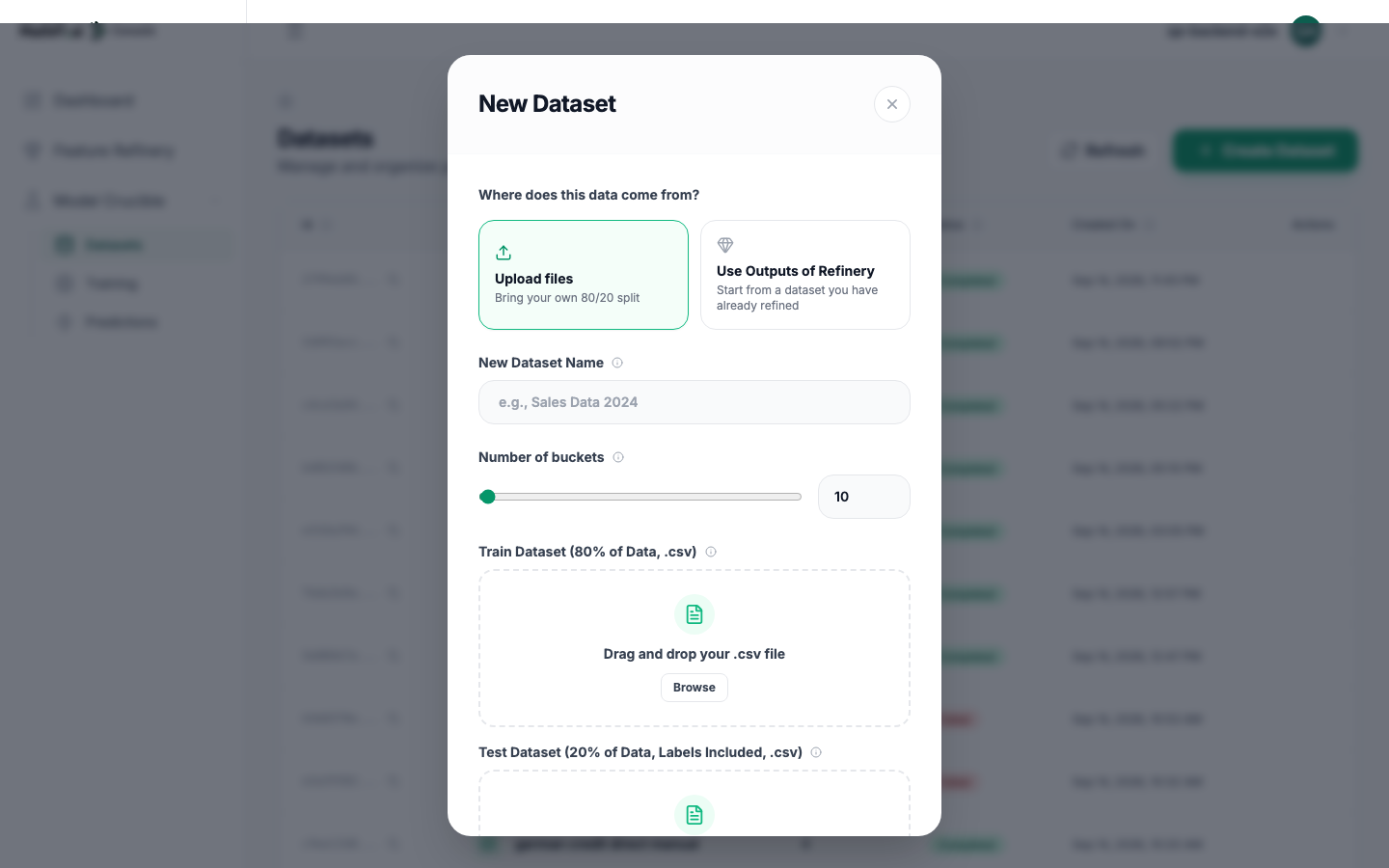 New dataset