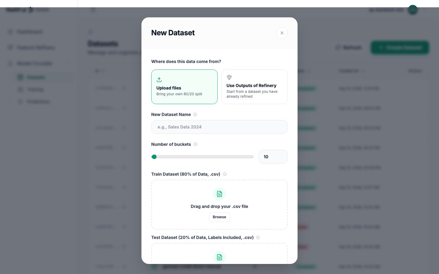 New dataset
