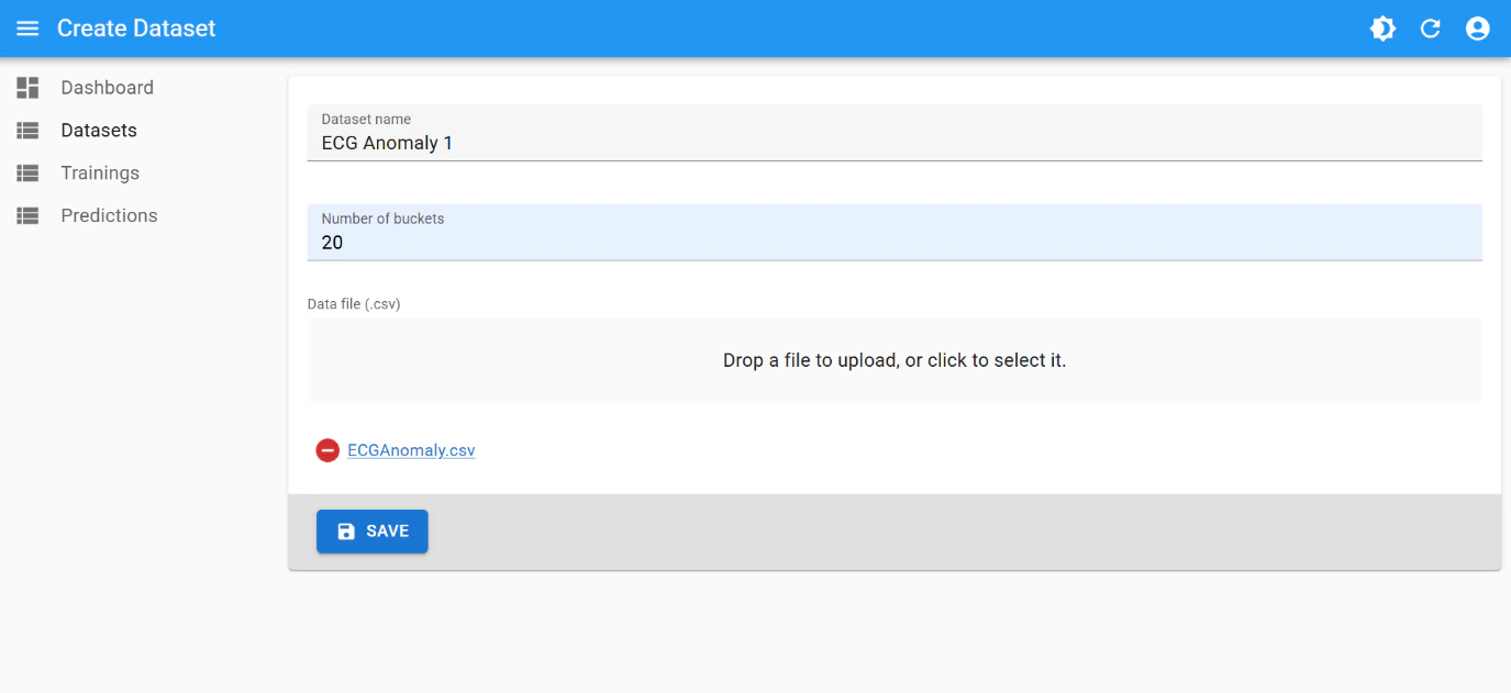 Dataset creation