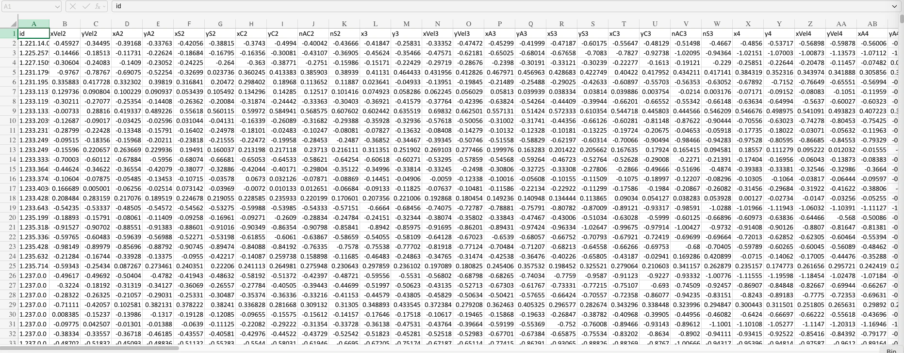 ECG CSV