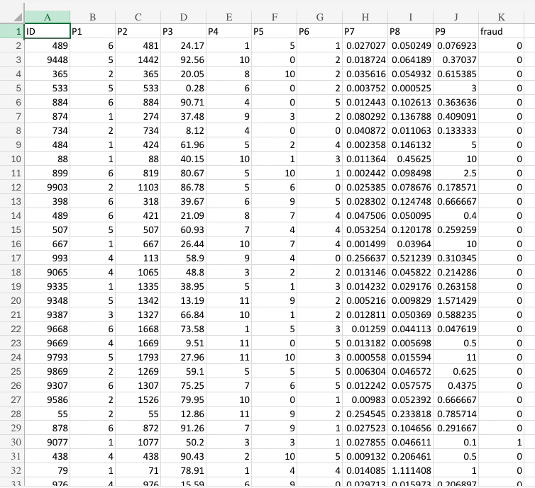 Self Checkout CSV