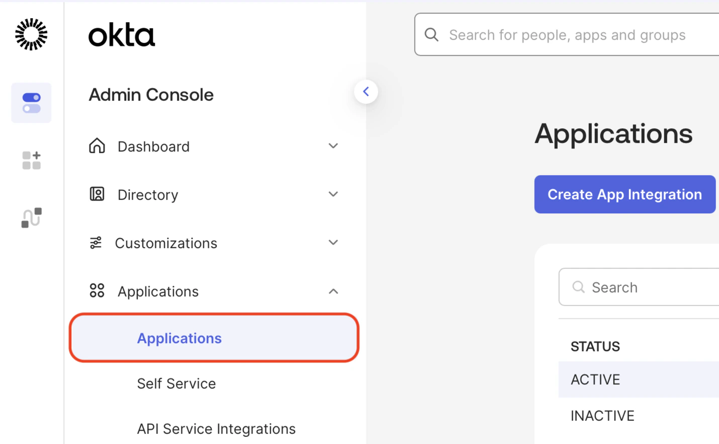 Okta Applications