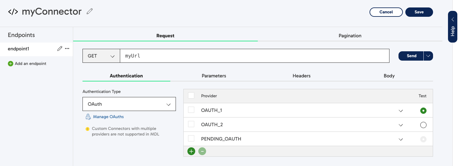 Multi-OAuth Configuration