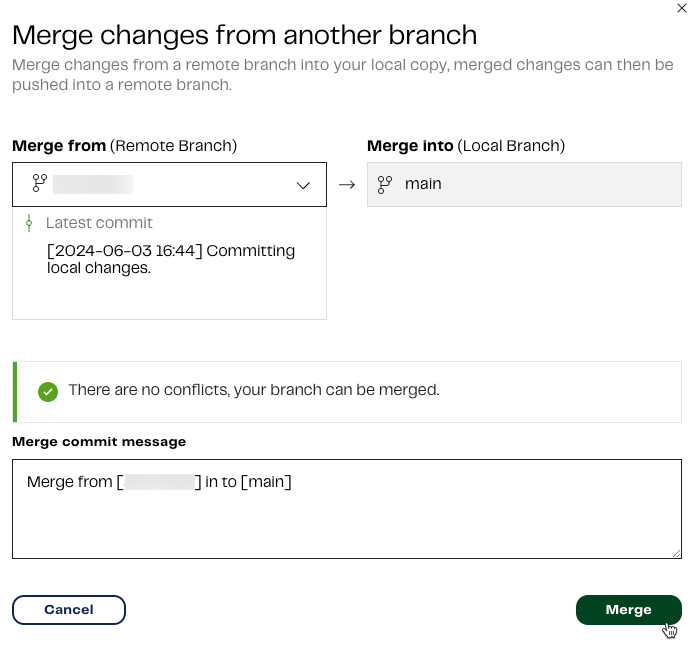 Merge changes