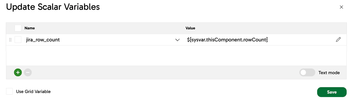 Set up system variables
