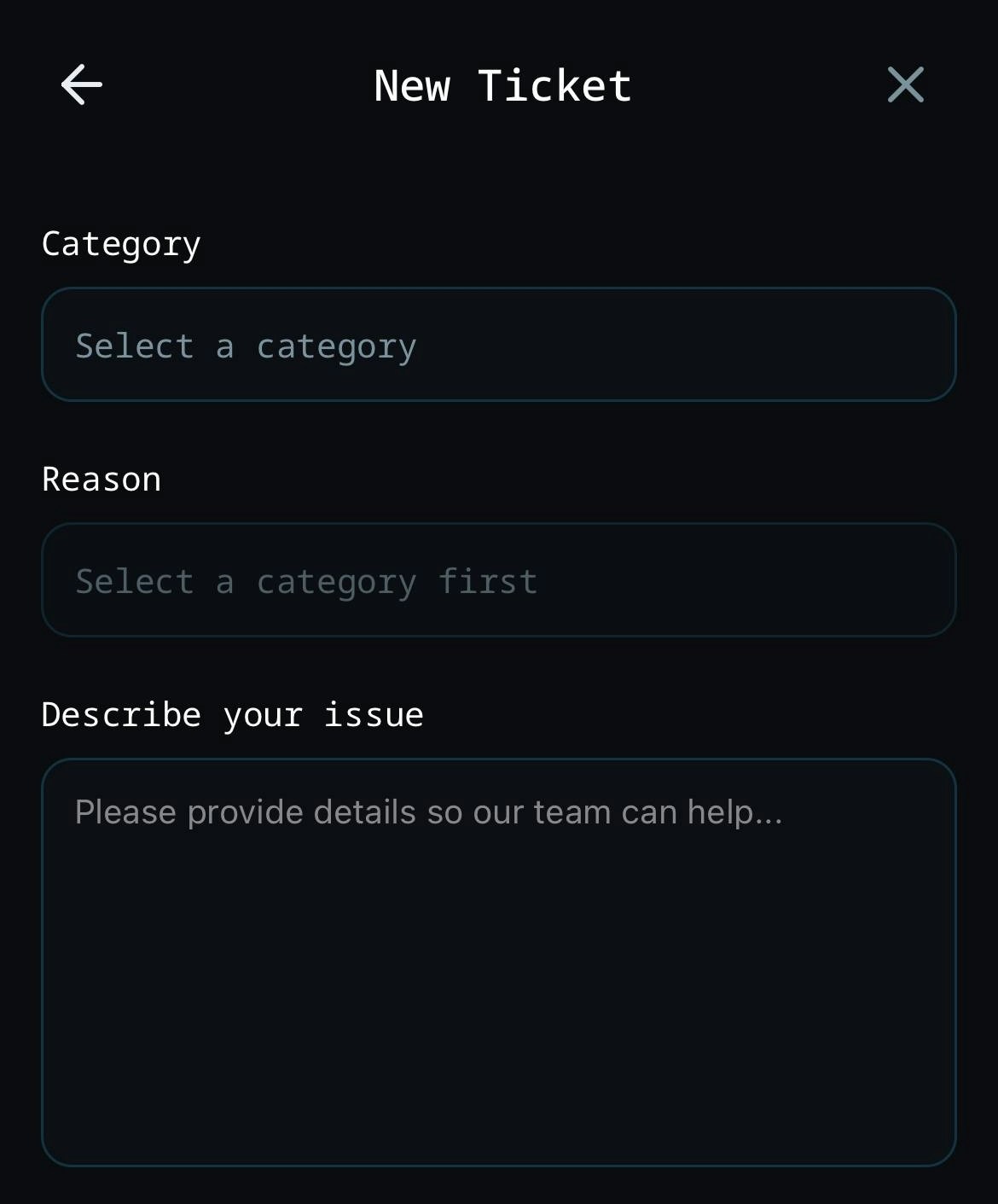 Supportticket Supportticket