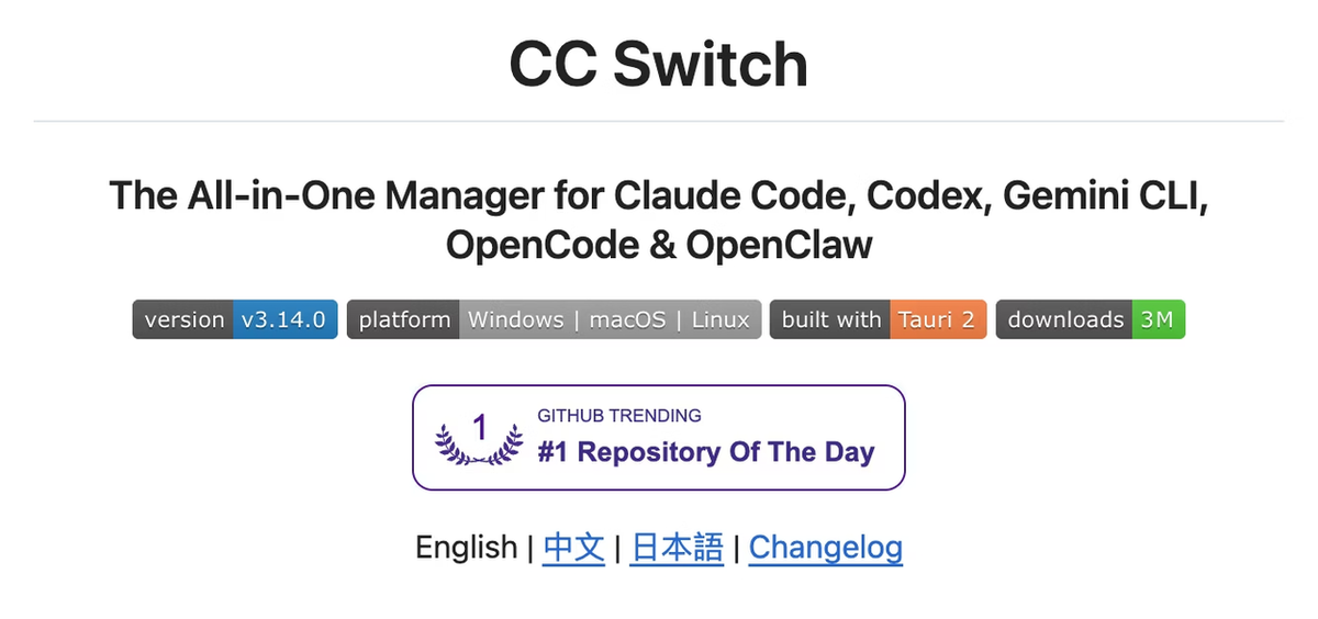 CC Switch - RouterLink