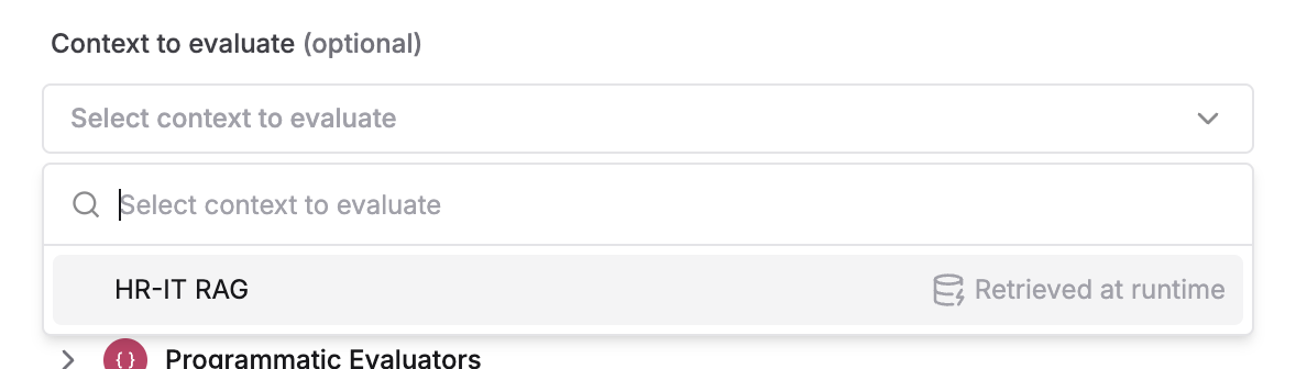Dataset selection