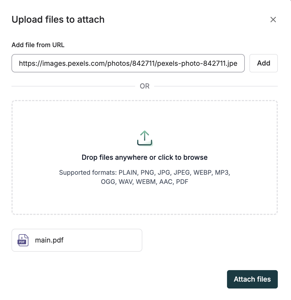 Create dataset with images