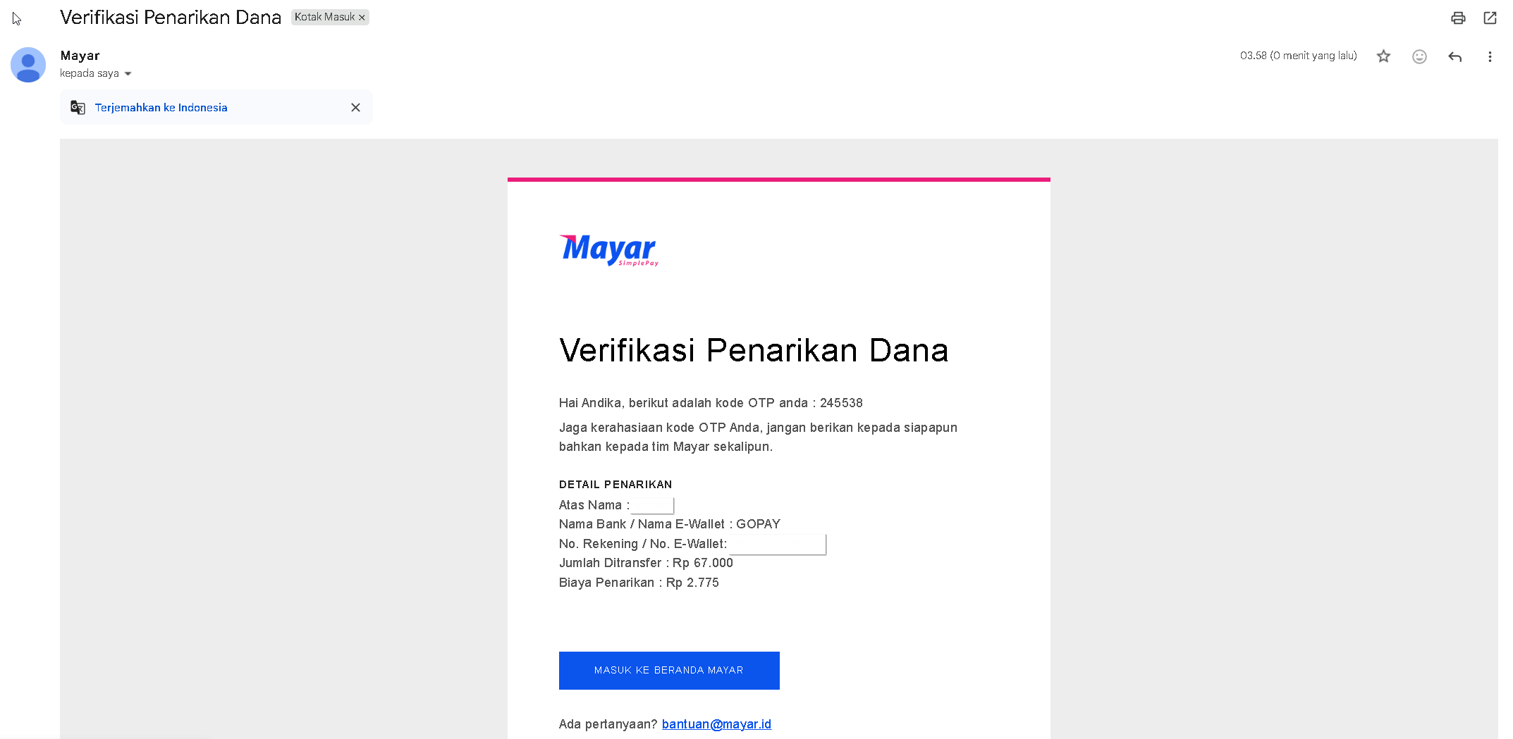 Gambar HD92 Pn