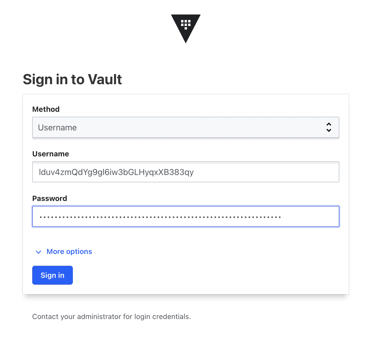 Vault Login