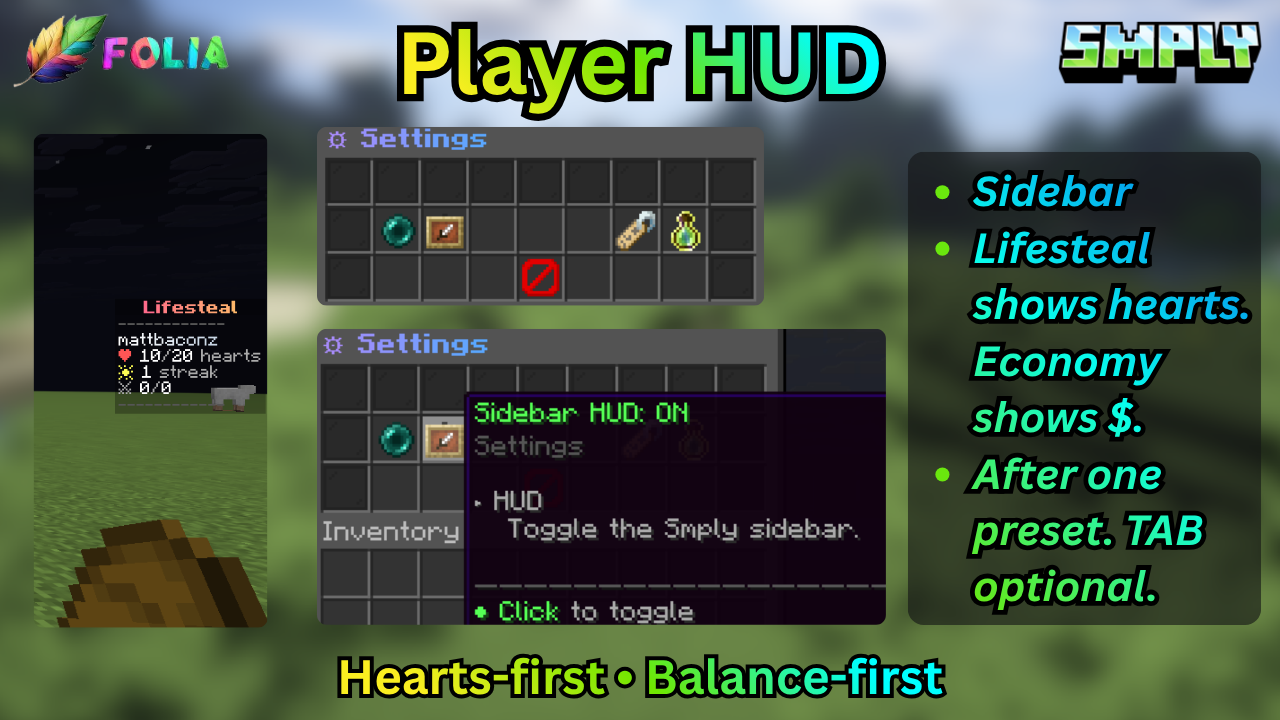 Player HUD gallery card