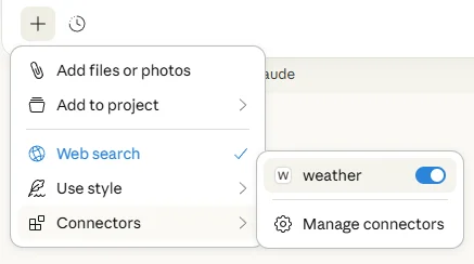 Available MCP tools