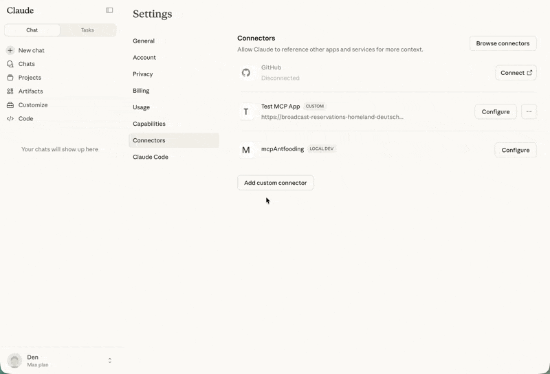 Testing the color picker in Claude