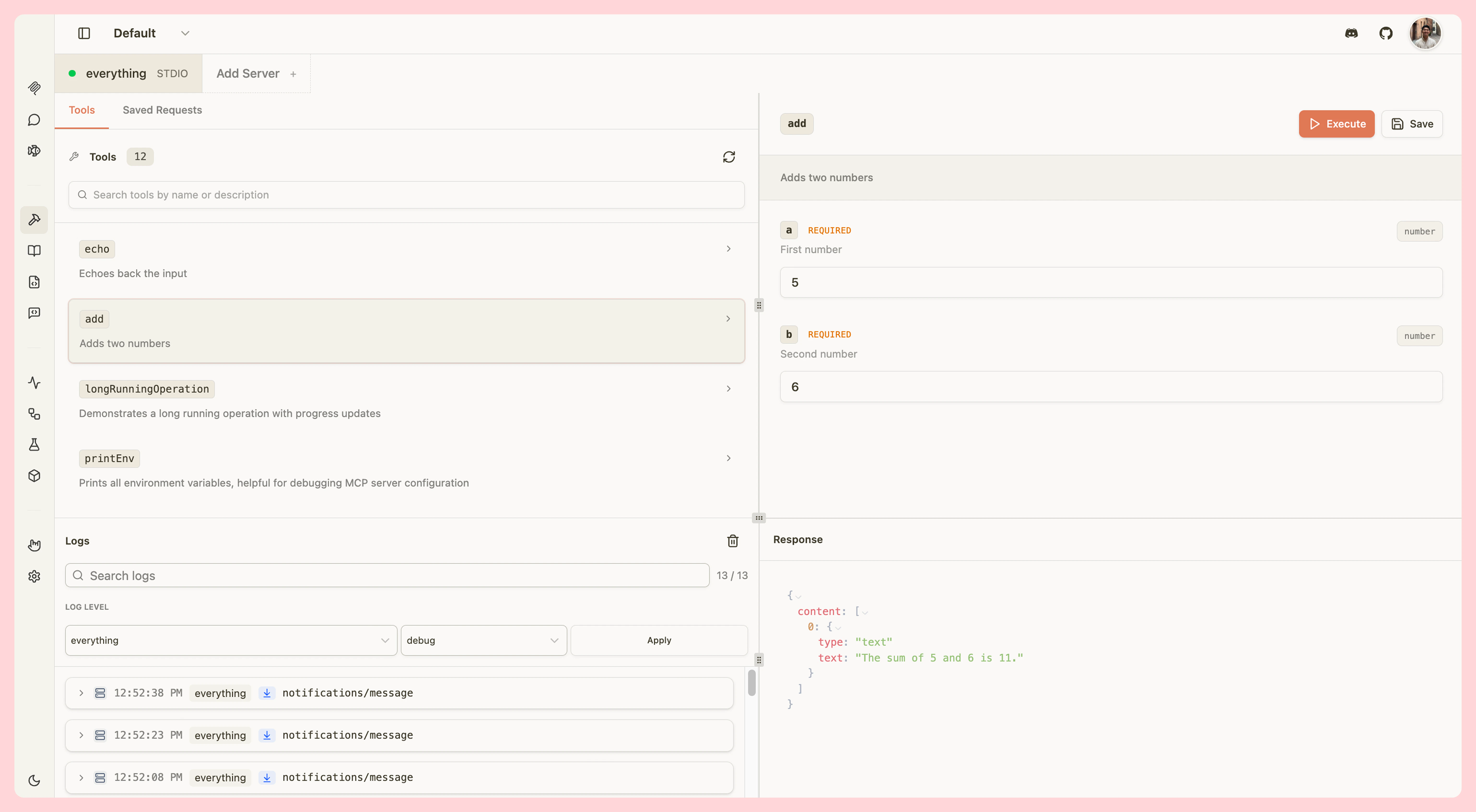 MCPJam MCP Inspector