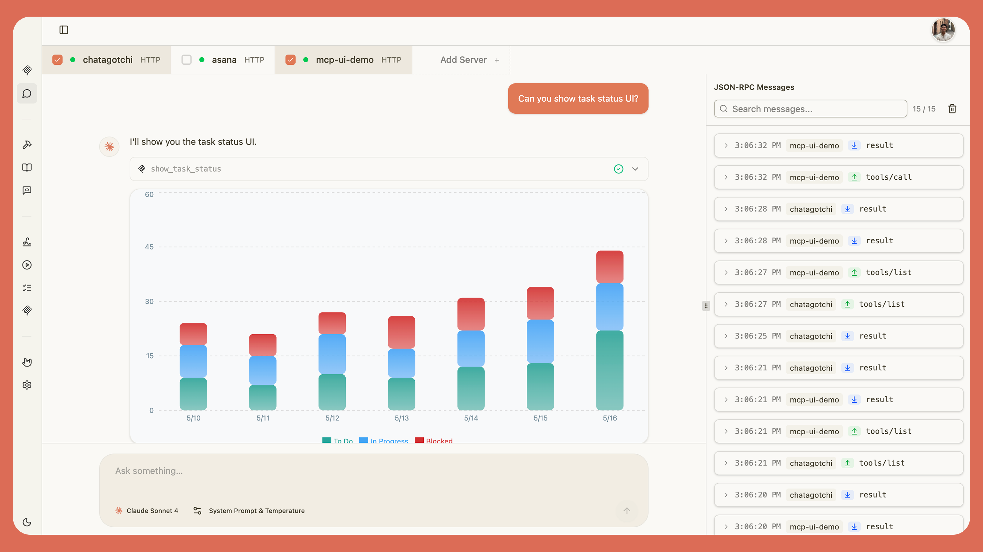 MCPJam LLM Playground