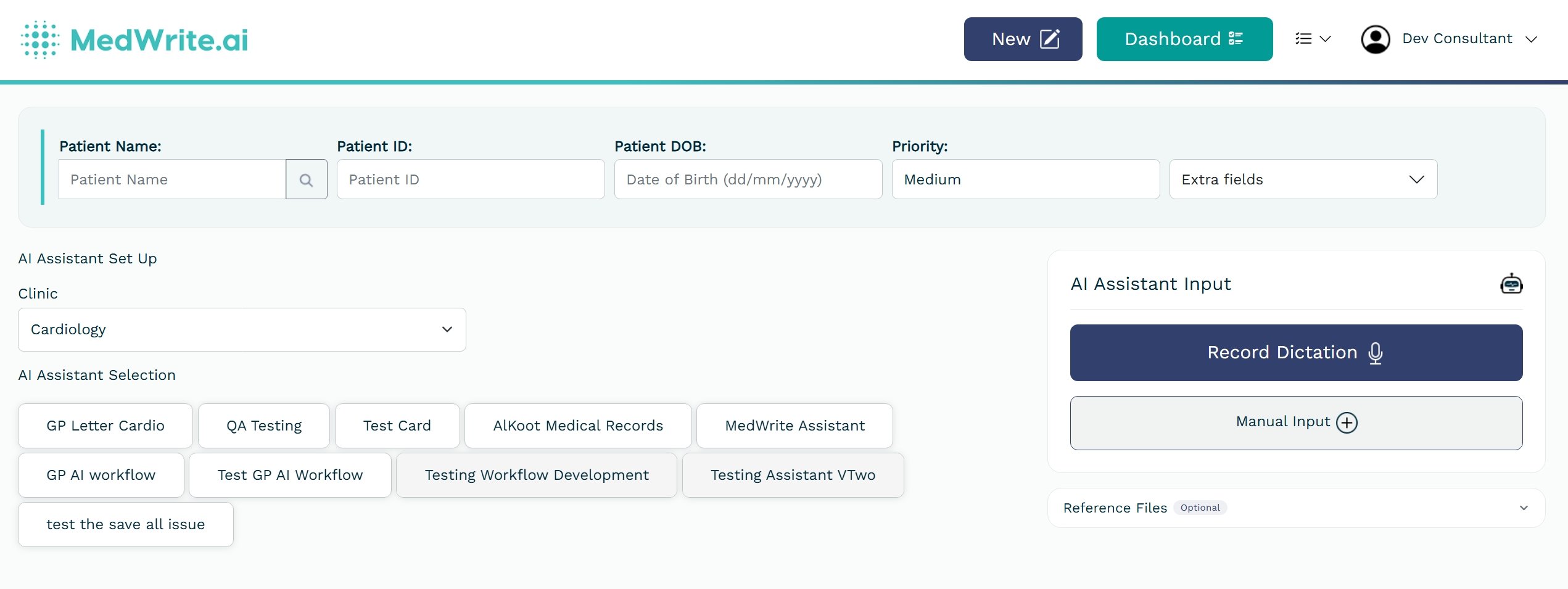Screenshot 5 5 2026 141550 Dev Medwrite Ai 4