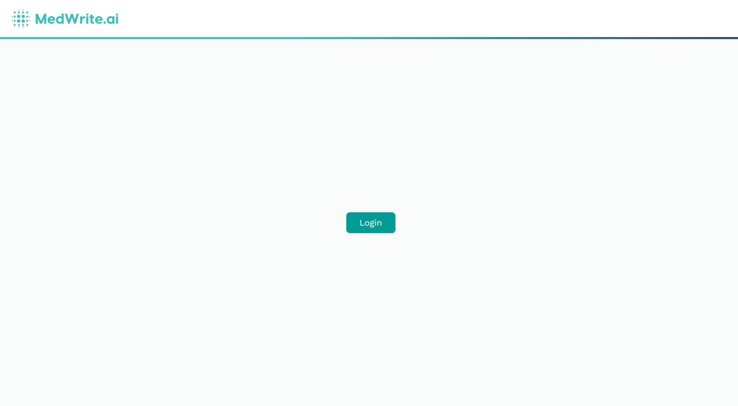 Login - MedWrite.ai