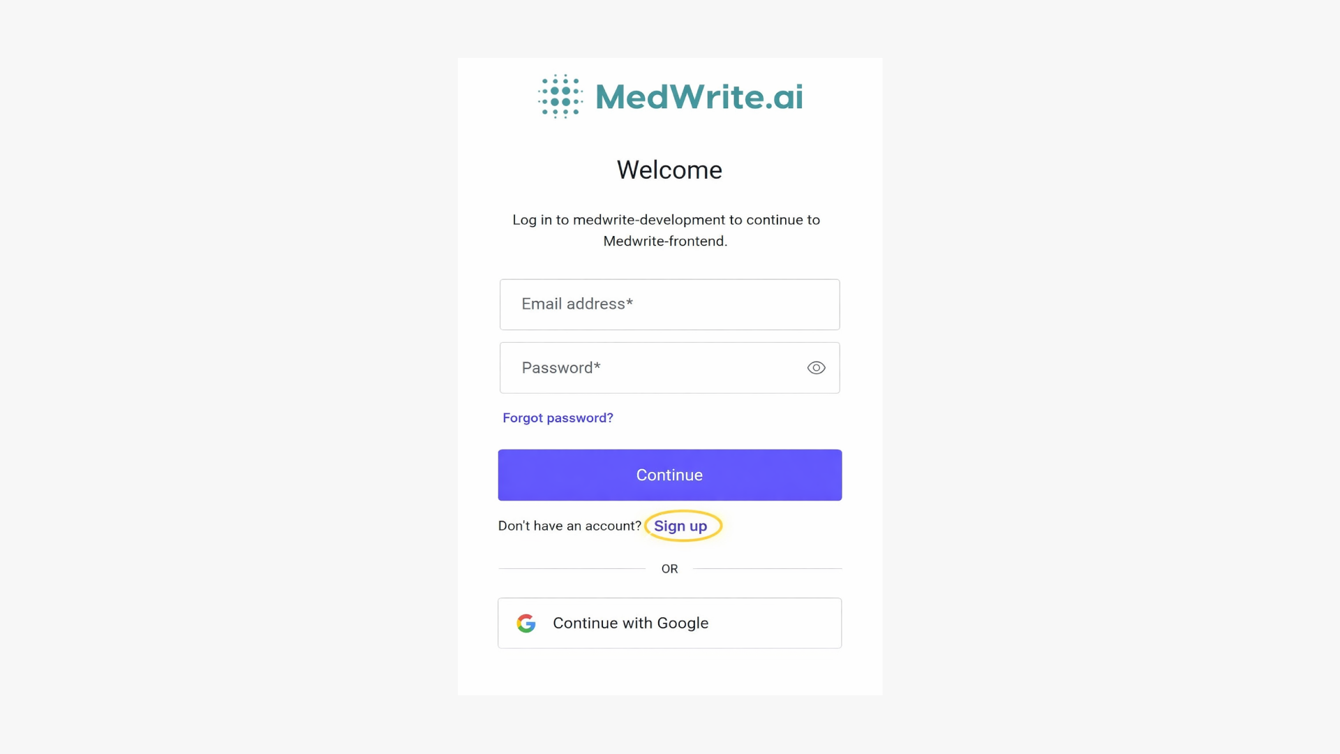 Register - MedWrite.ai