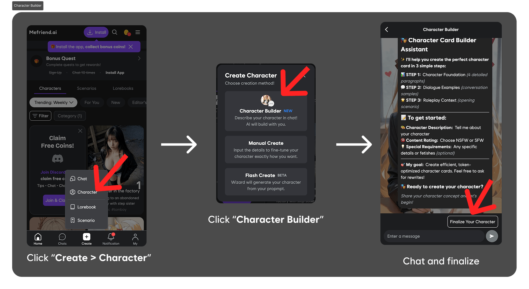 Chat Builder Instruction
