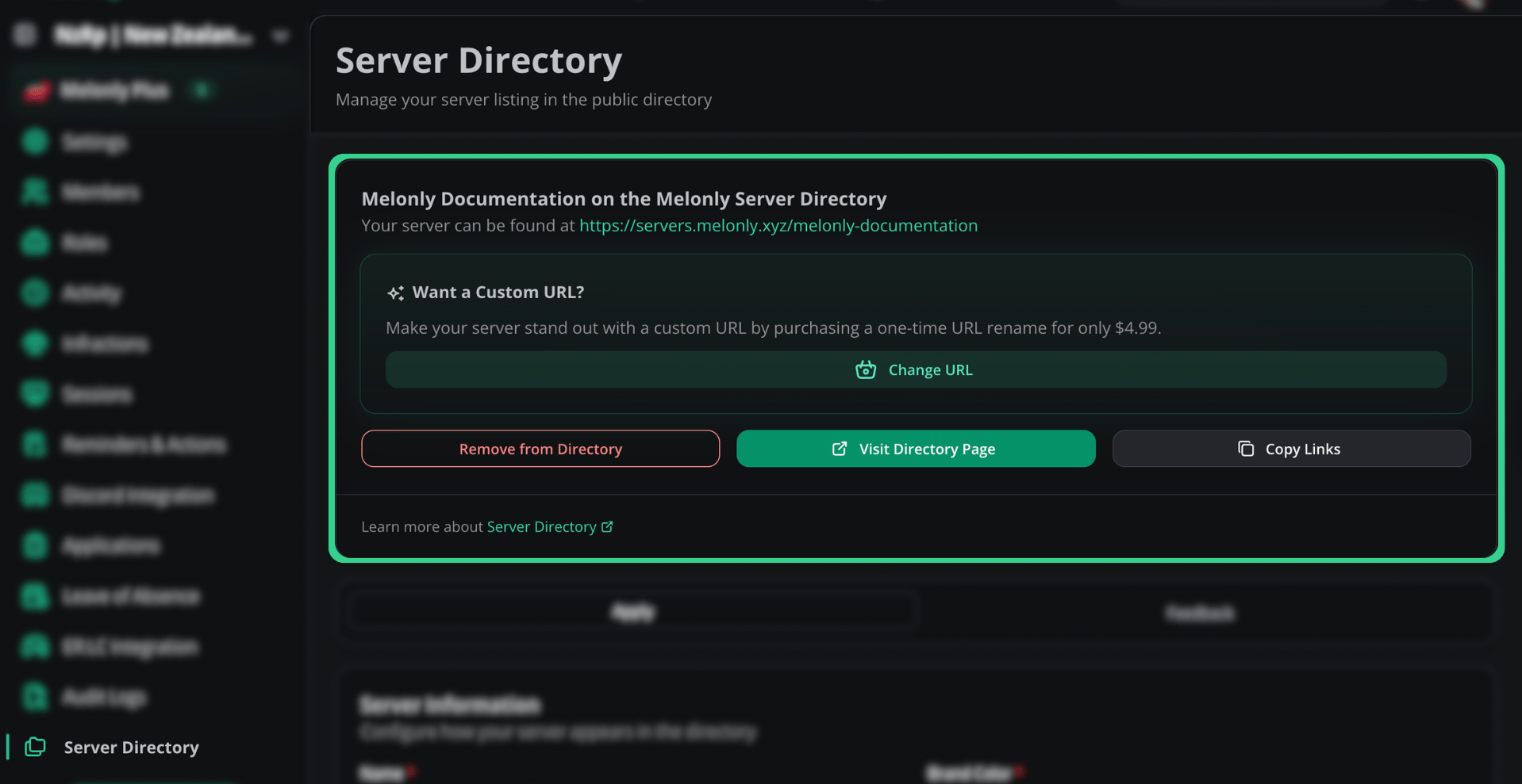 Server Local Directory Server Directory - Melonly