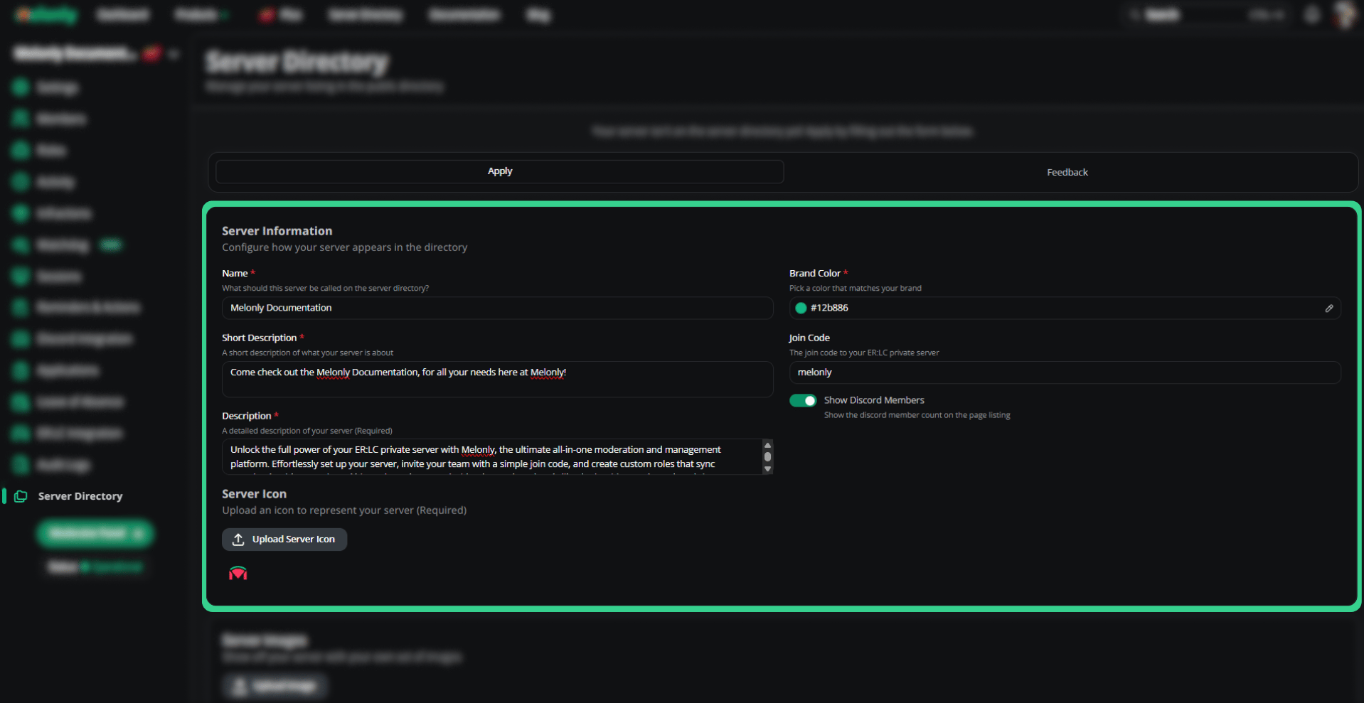 Server Local Directory Server Directory - Melonly