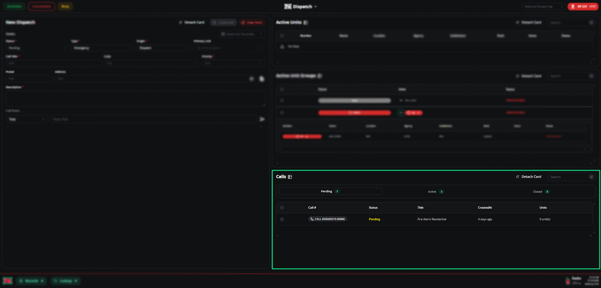 Dispatch Panel - Melonly