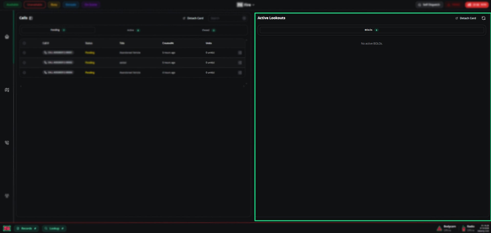 Melonly Dispatch Fire Panel - Melonly