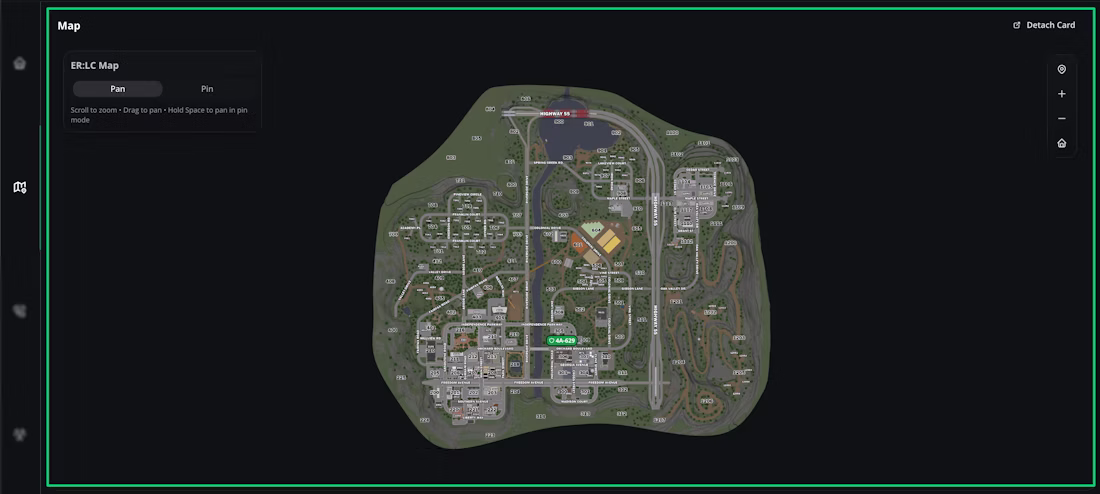 CAD map