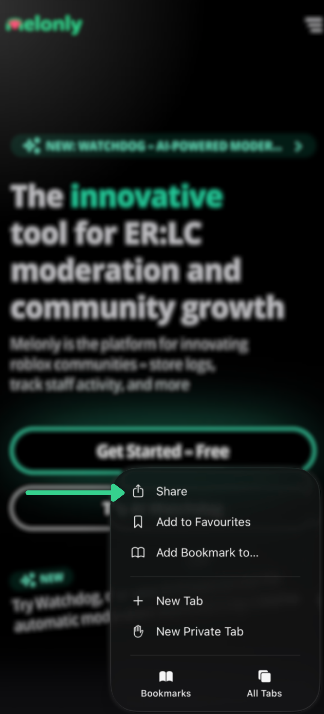 iOS Add to Home Screen