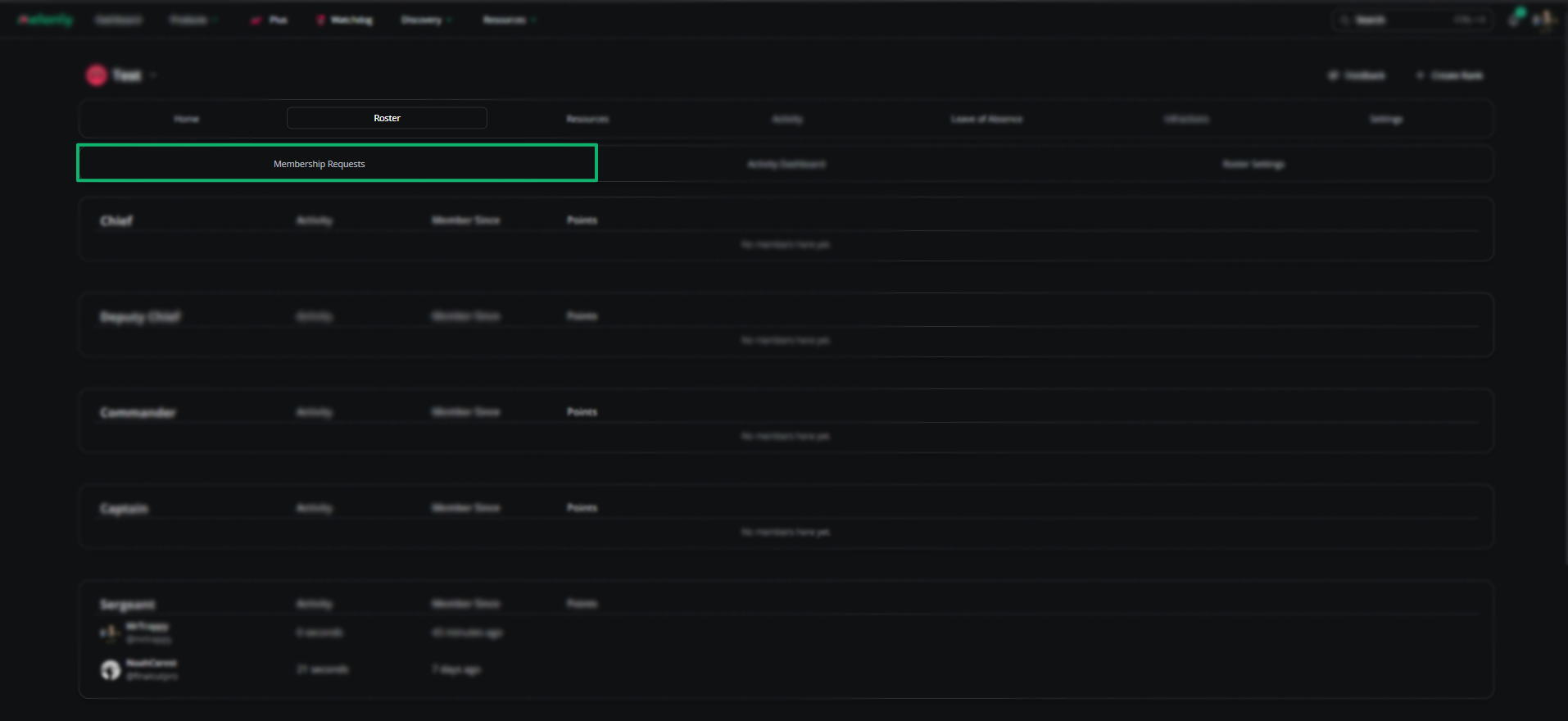 Remove Member Example