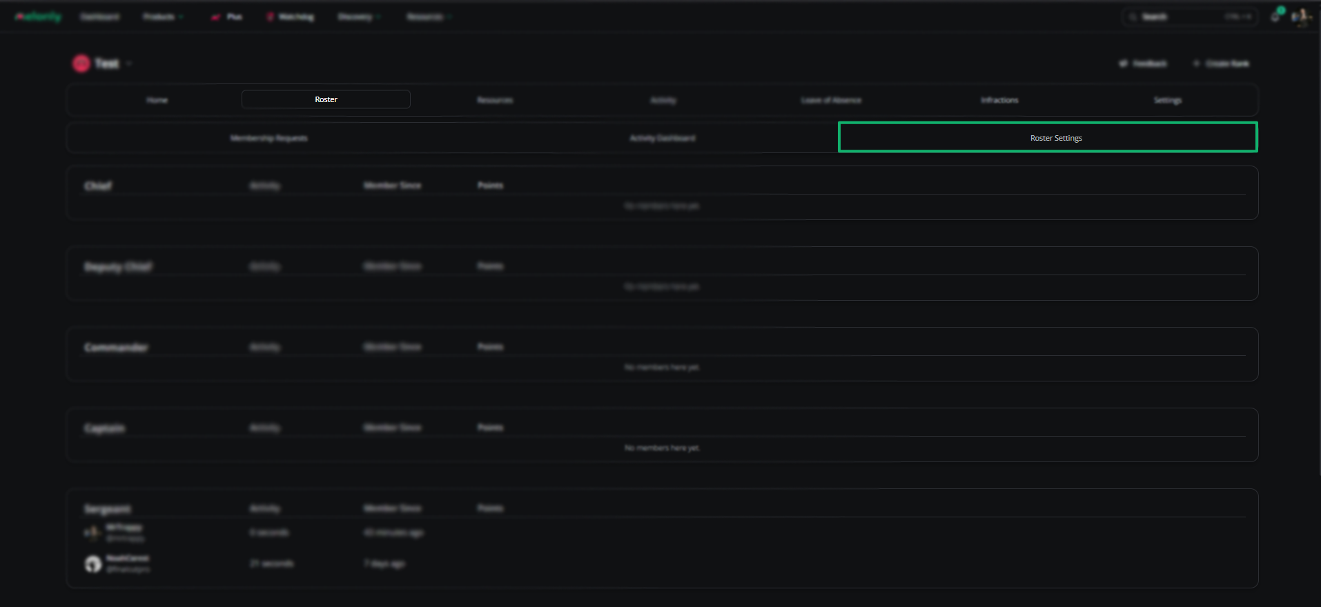 Remove Member Example