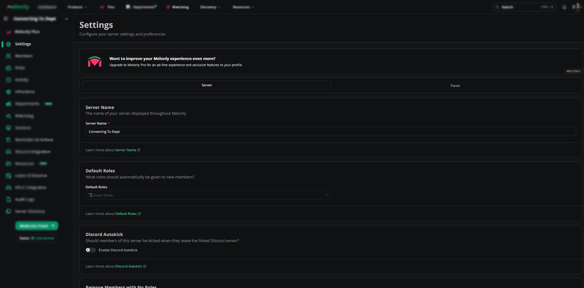 Melonly Dispatch Getting Started - Melonly