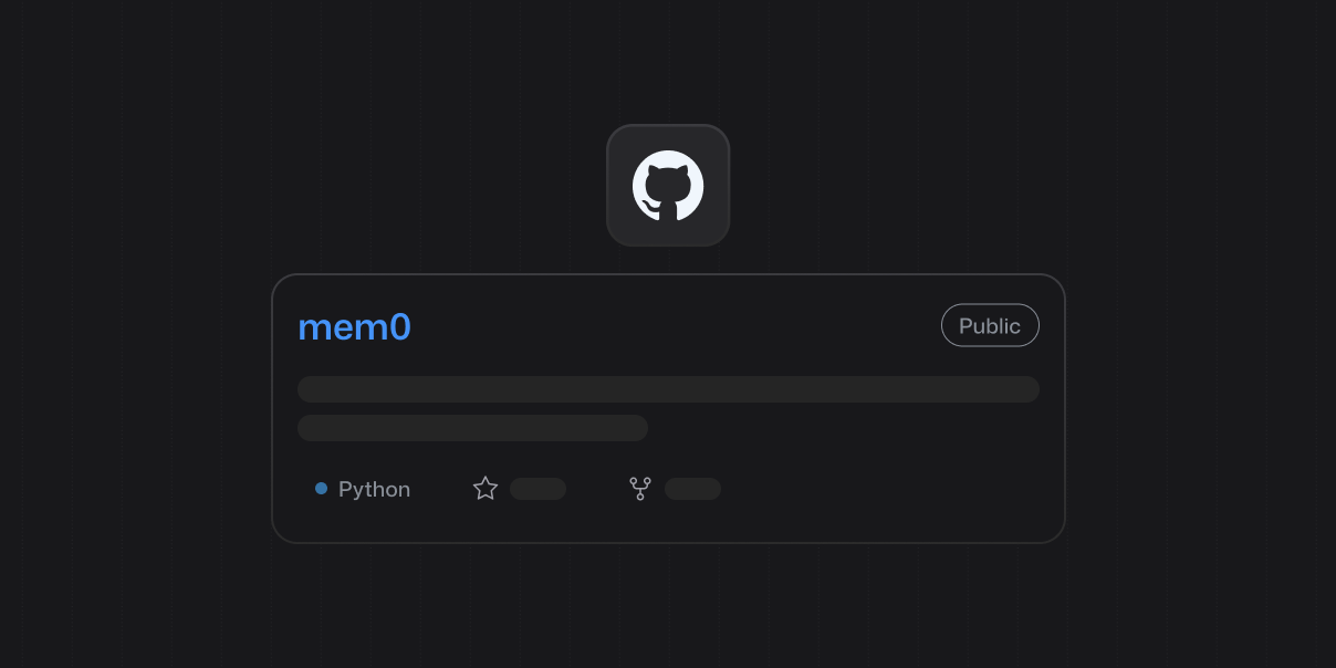 Build AI apps that remember - Mem0