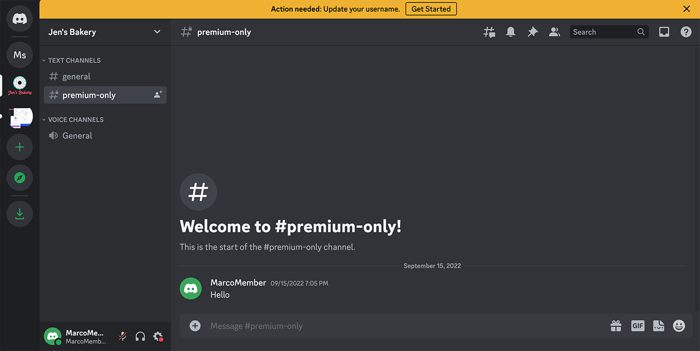 Access the server
