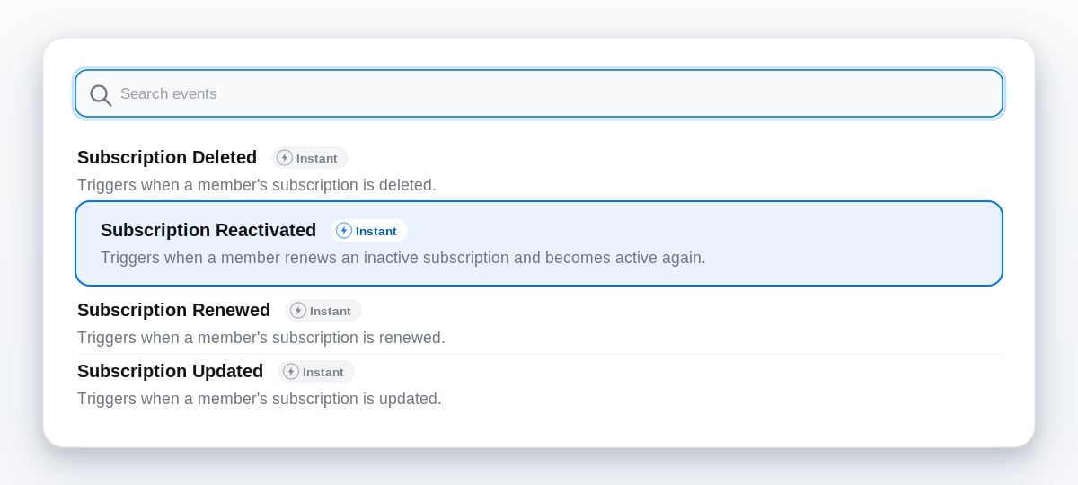 Subscription Reactivated Webhook 1