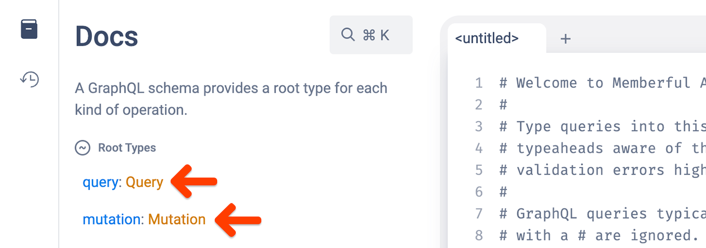 List queries or mutations