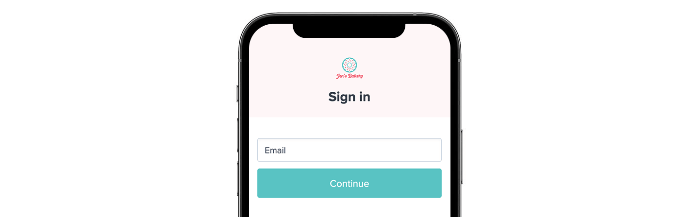 Sign-in page