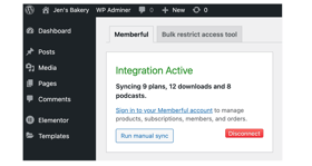Integration active