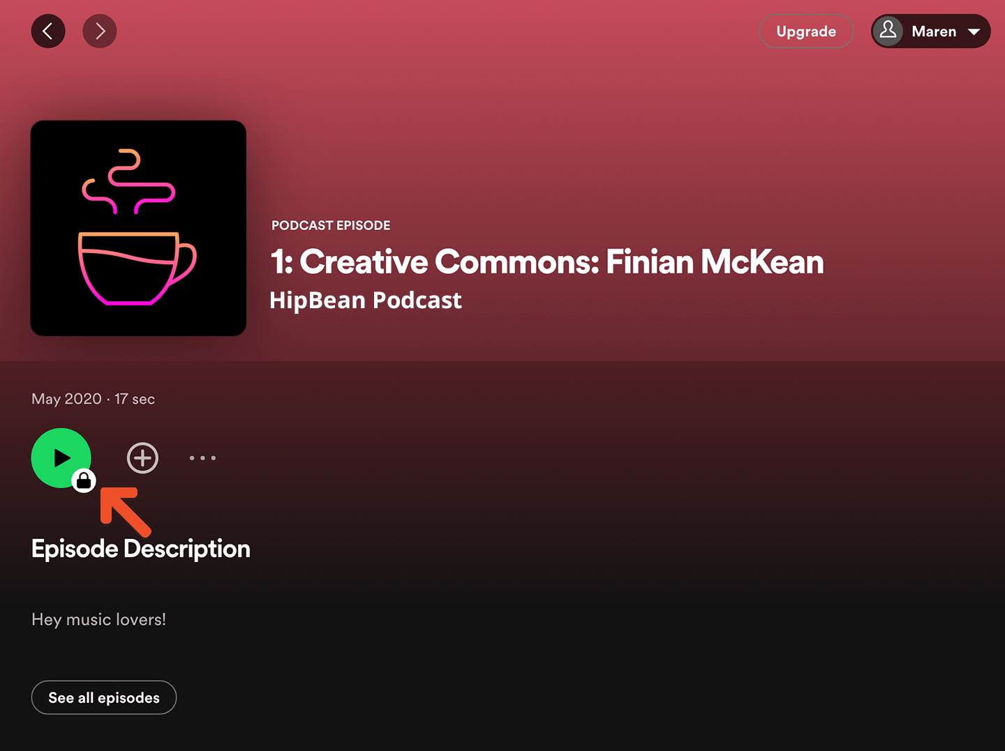Subscribe to podcast1