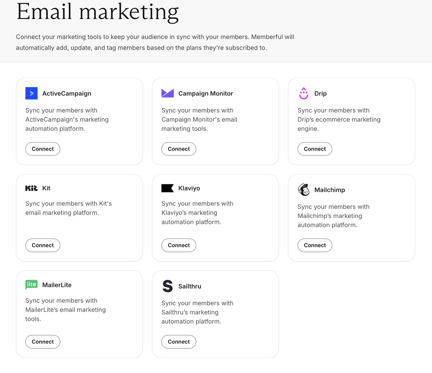 Email marketing