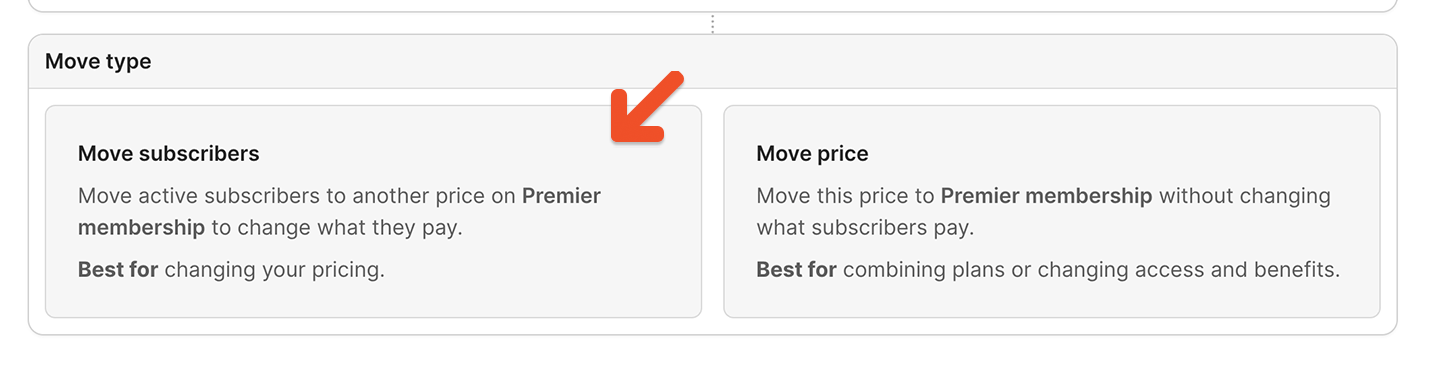 Move type options
