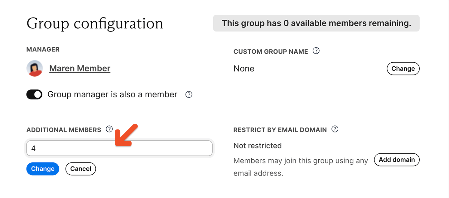 Admin add seats