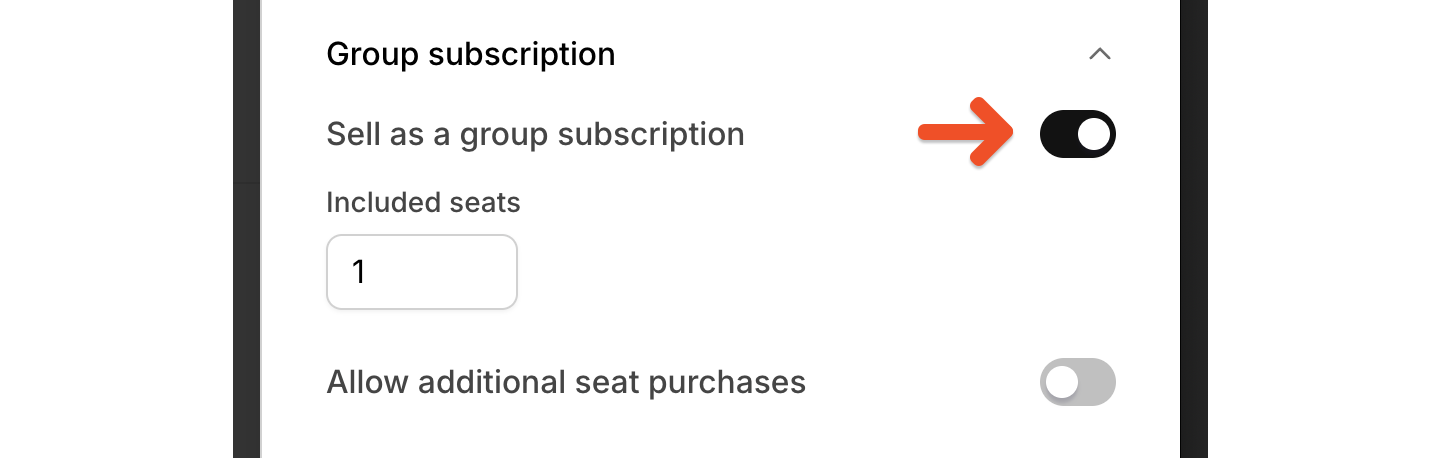 Group subscriptions