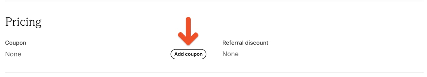 Coupon applied