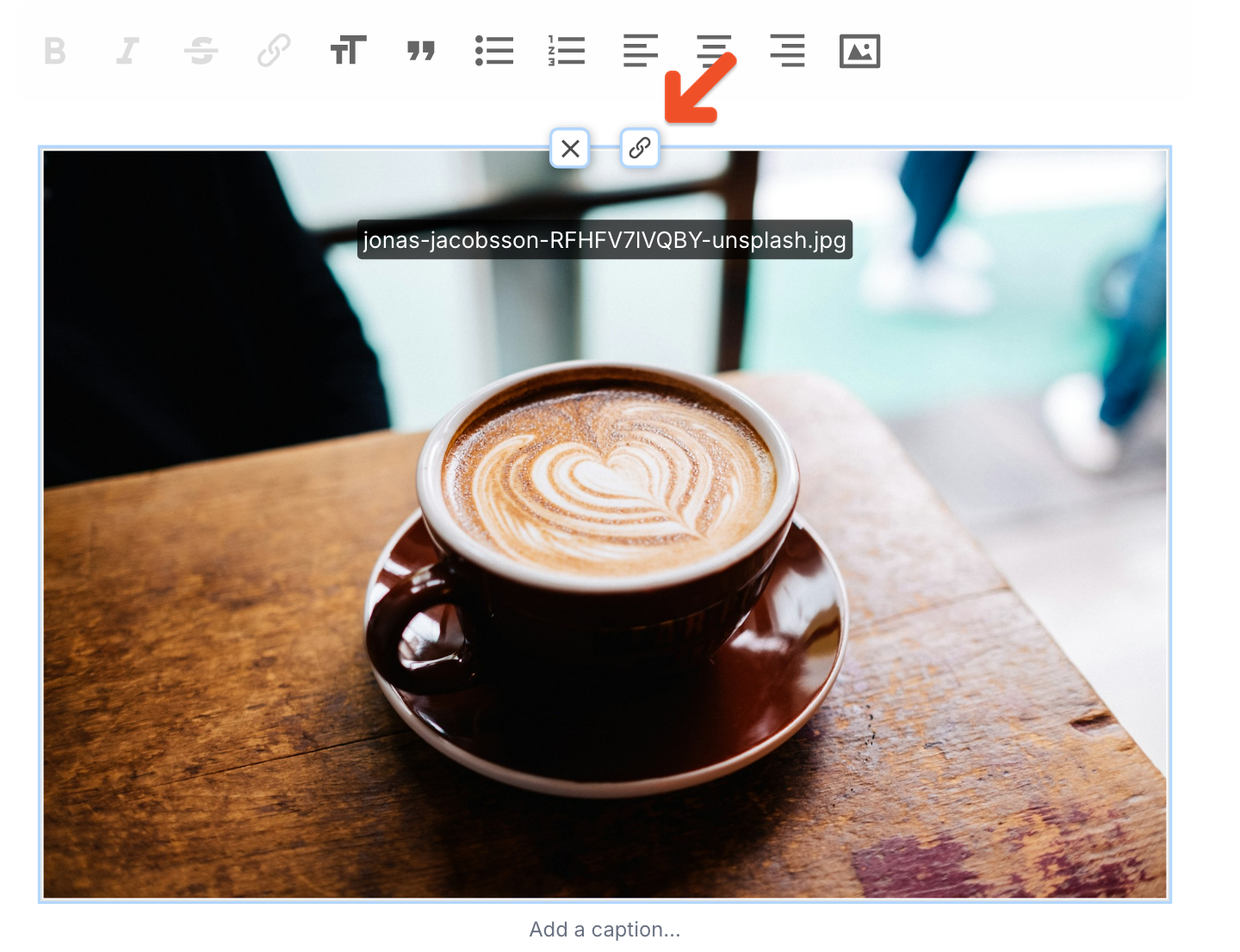 Link image